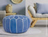 Genuine Leather Pouf Unstuffed - Moroccan Ottoman Footstool, Footrest Cover Boho Decor Bohemian Living Room, Bedroom, Kids Gift & Wedding Room Hand Stitched by Artisans Used As Hassock pouf ottoman hassock  hassocks and ottomans leather pouf hassock furniture pouf ottoman moroccan pouf pouf ottoman leather ottoman